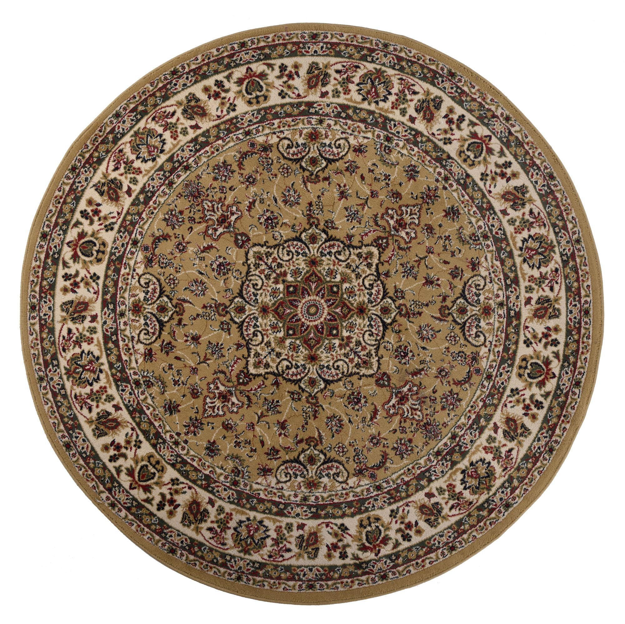 ORIENTTEPPICH Hamadan 133x133 cm - Braun, Textil (133/133cm) - Gino Falcone