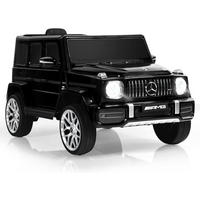 ELEKTROAUTO Mercedes Benz schwarz - Schwarz, Metall (105.5/54.5/62cm) - COSTWAY