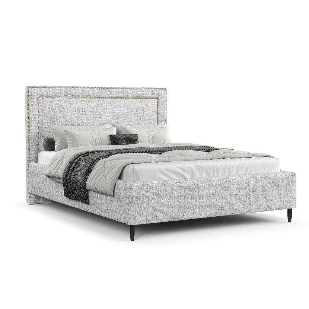 Thumbnail - Maison de Reve Polsterbett, Hellgrau, Textil, Buche, Kiefer, 140x200 cm, Oeko-Tex® Standard 100, Reach, FSC 100%, Made i...