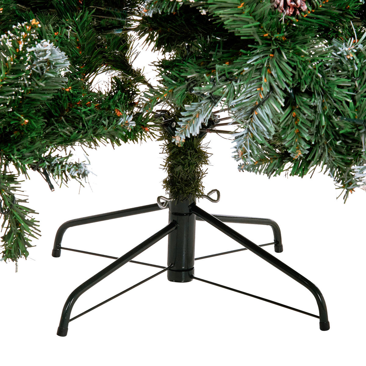 WEIHNACHTSBAUM 180 cm Grün Palomar - Grün, Kunststoff (180cm) - Beliani
