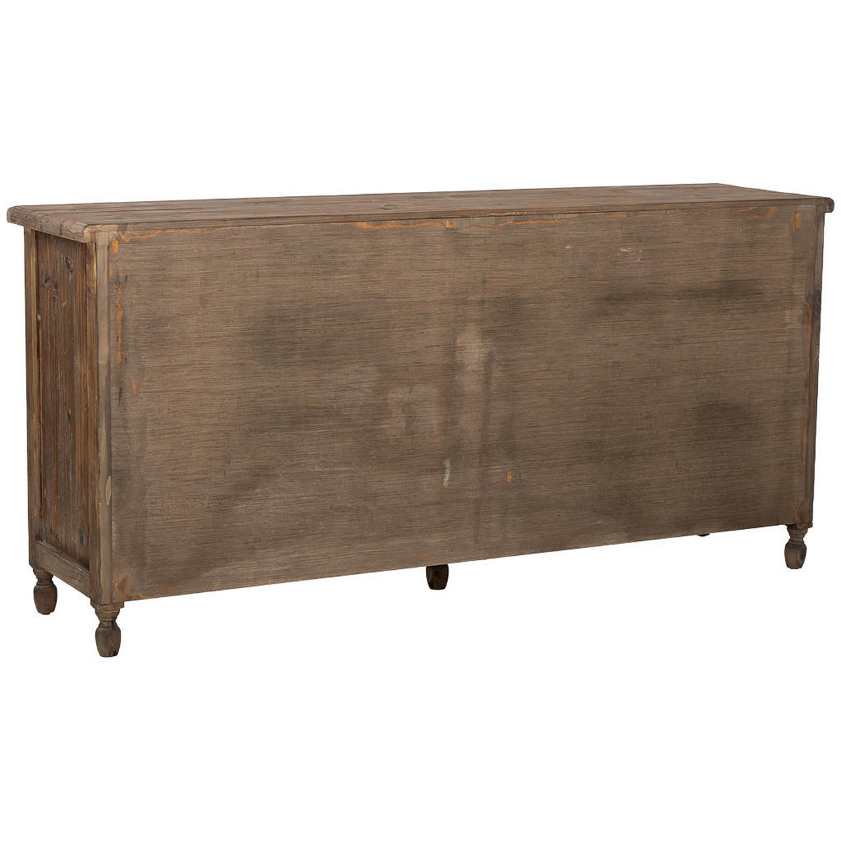 SIDEBOARD mit 4 schubladen und 4 türen 180x45x86 cm - Braun, Holz (180/86/45cm) - Wanderlust