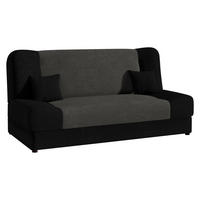 SCHLAFSOFA Jonas Style - Anthrazit, Holz/Textil (195/86/87cm)