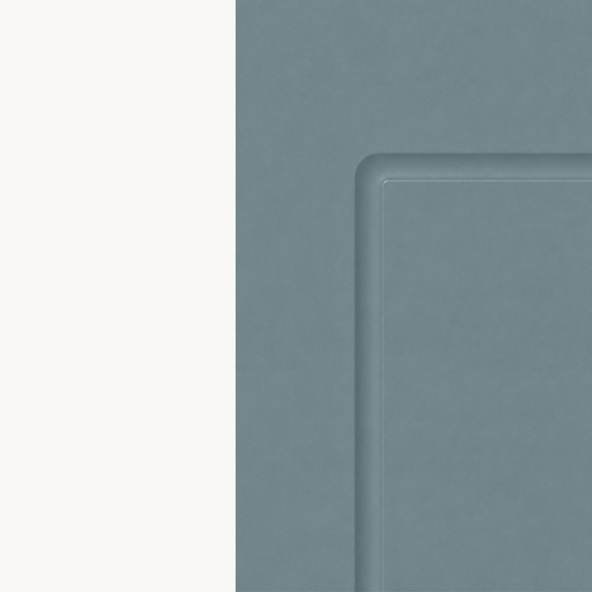 KÜCHENHÄNGESCHRANK Kvantum W2/20 Weiß / Mint Matt 20 / 32,5 / 72cm - Weiß/Mintgrün, Holz/Holzwerkstoff (20/72/32.5cm) - Feldmann-Wohnen