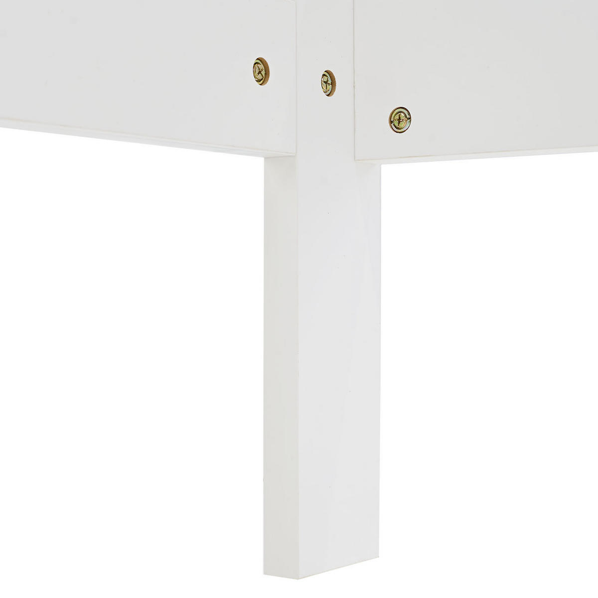 HOLZBETT Seniorenbett 90/200 Weiß - Weiß, Holz (90/200cm) - Homestyle4u