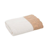 BADETUCH Moeli beige 50/90 cm - Beige, Textil (50/90cm) - Homla