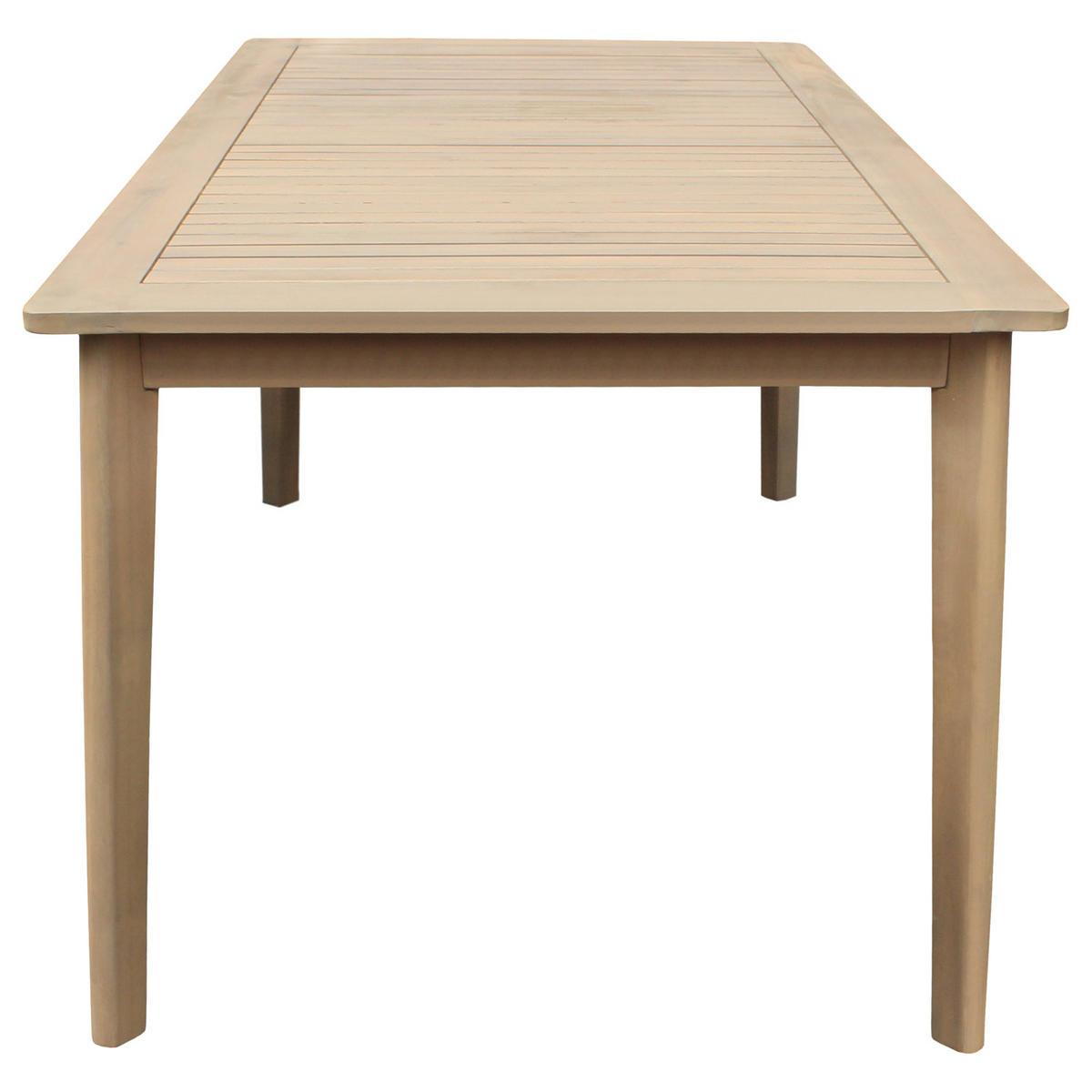 TISCH Similan Holz 160/90/75 cm 6 Plätze - Braun, Holz (160/90/75cm) - Happy Garden