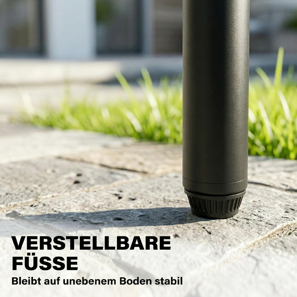 GARTENSTUHL 2er Set wetterfest Gartenstühle aus Stahl und Holz Stapelstuhl mit Rückenlehne bis 160kg belastbar Naturholz - Naturfarben, Metall (61/81/47cm)
