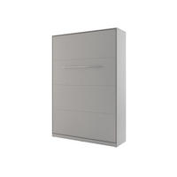 SCHRANKBETT Concept Pro I Vertical  - Grau, Holzwerkstoff (140/200cm) - MIRJAN24