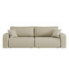 SCHLAFSOFA MILANO und Bettkasten Stoff Quelle Beige - Beige, Holz (246/83/98cm) - Kaiser Möbel