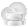 TAFELSERVICE Sento Home Aura white 12er Set - Weiß, Keramik (32.3/23.5/32.3cm) - Seltmann Weiden