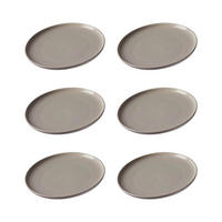 DESSERTTELLER Jasper Taupe ø 19.0 cm 6er Set - Taupe, Keramik (19cm) - Ritzenhoff Breker