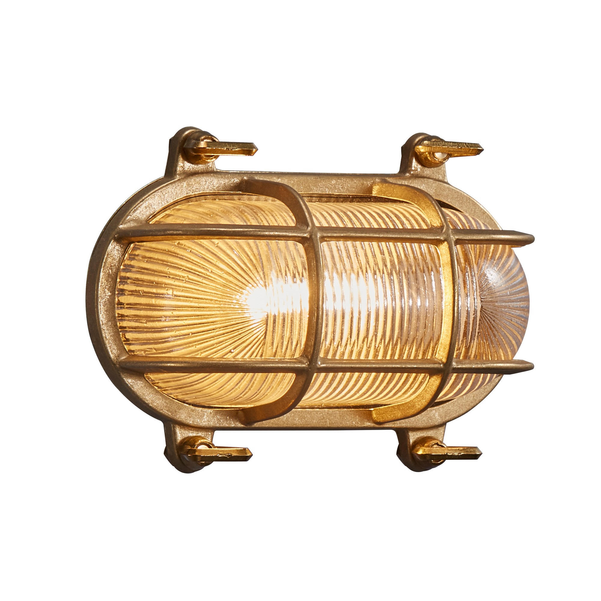 WANDLEUCHTE Helford - Gold - 19/19/12.5 cm - Goldfarben, Metall (19/12.5/19cm) - Nordlux
