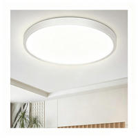 LED-DECKENLEUCHTE Dorian 18/18/2.4 cm - Weiß, Kunststoff (18/18/2.4cm) - ZMH