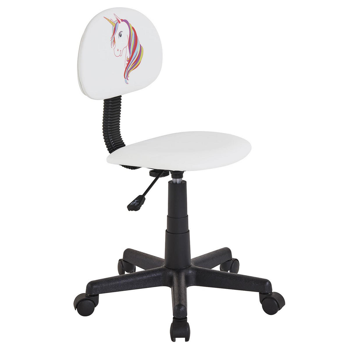 KINDERDREHSTUHL UNICORN - Weiß, Textil (40/80/40cm) - CARO-Möbel