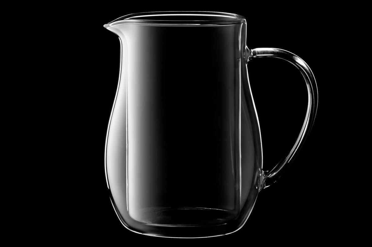GLASKRUG doppelwandig 700 ml - Transparent, Glas (0.7L)