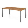KAFFEETISCH LEON 80x60 Wildeiche - Wildeiche, Holz (60/80/48cm) - byoak