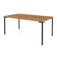KAFFEETISCH LEON 80x60 Wildeiche - Wildeiche, Holz (60/80/48cm) - byoak