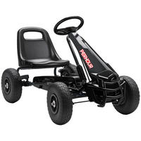 TRETKART DE-13138 manuelle Kupplung Schwarz - Schwarz, Kunststoff (110/61/62cm) - ComfortXL