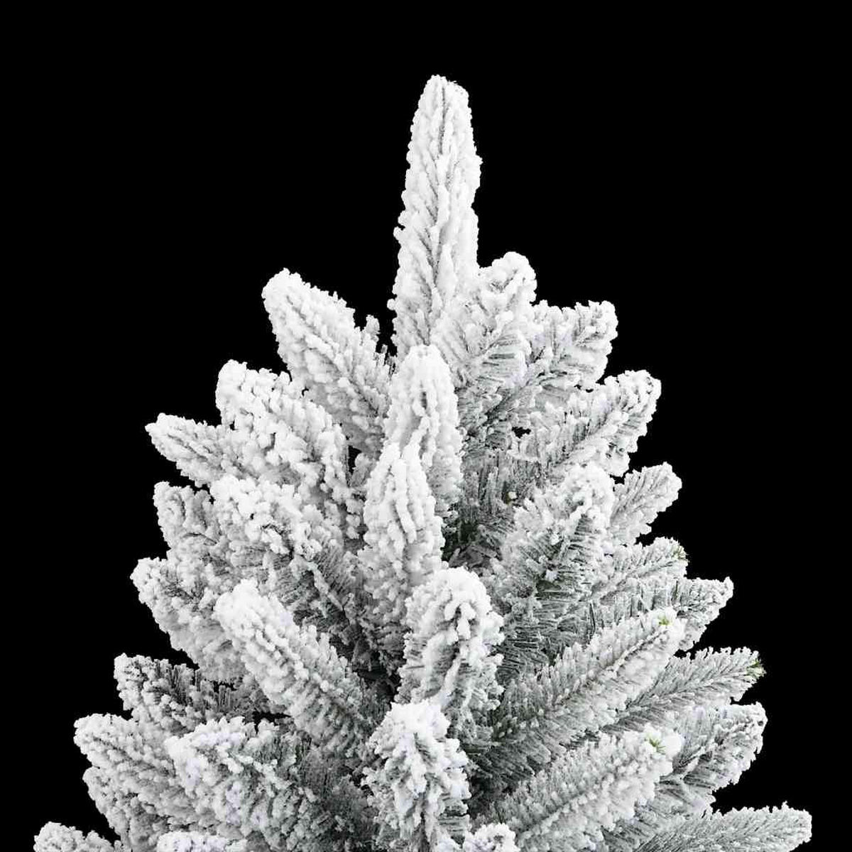 WEIHNACHTSBAUM Künstlicher Beschneit 120 Cm Pvc&Pe - Weiß, Kunststoff (120cm) - vidaXL