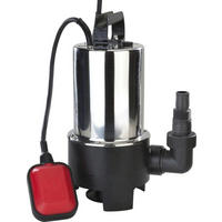 SCHMUTZWASSERPUMPE, 550 W, Edelstahl, 10.000 l/h - Silberfarben, Metall (24/20/43cm) - Westfalia