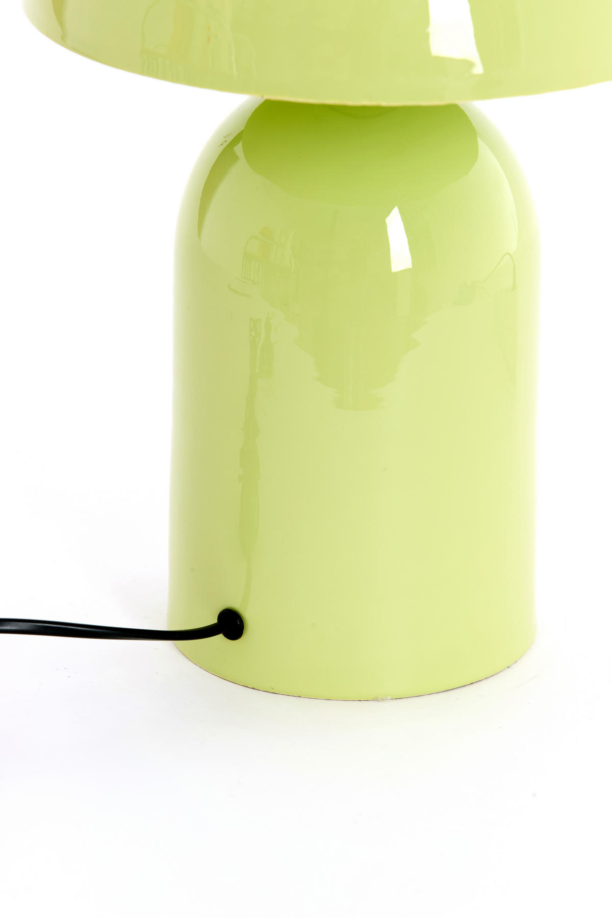 TISCHLAMPE Tolima Grün Ø30/40 cm - Grün, Metall (30/30/40cm) - Light & Living