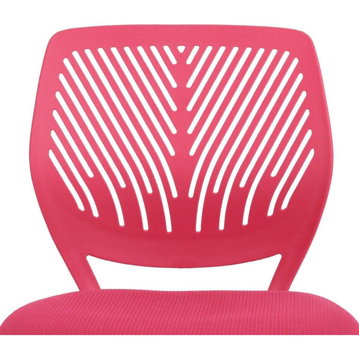 SCHREIBTISCHSTUHL 2er Set Rosa Stoff Höhenverstellbar - Rosa, Kunststoff (38.5/75/40cm)