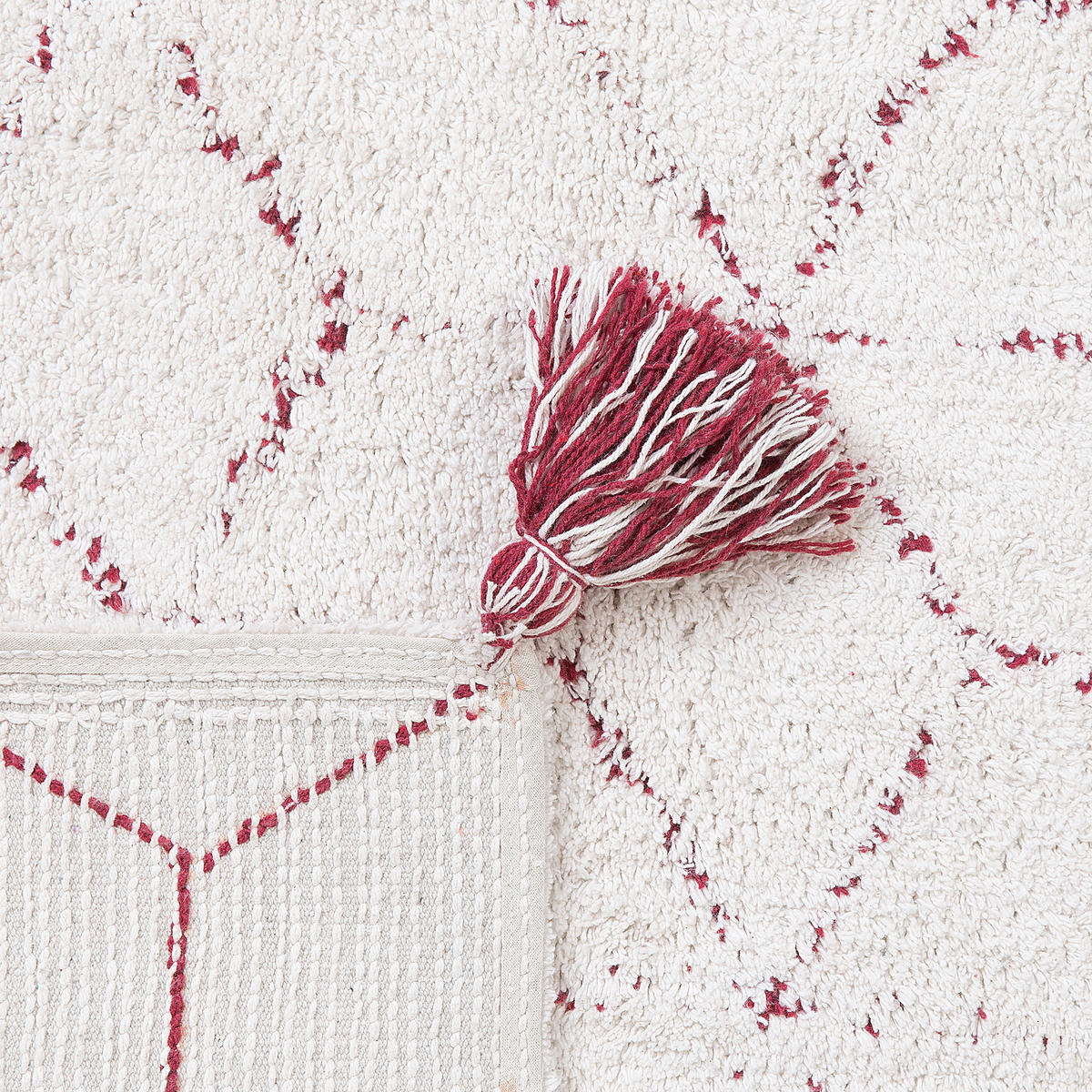 SHAGGY-TEPPICH Sakarya 150/80 cm - Weiß, Textil (80/150cm) - Beliani