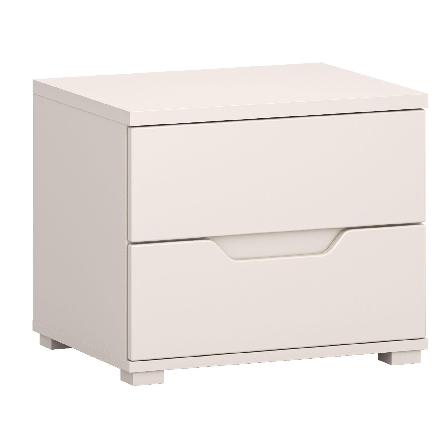 NACHTTISCH Valles Kaschmirgrau 50 cm - Taupe, Holzwerkstoff/Kunststoff (50.1/42/40cm) - Selsey