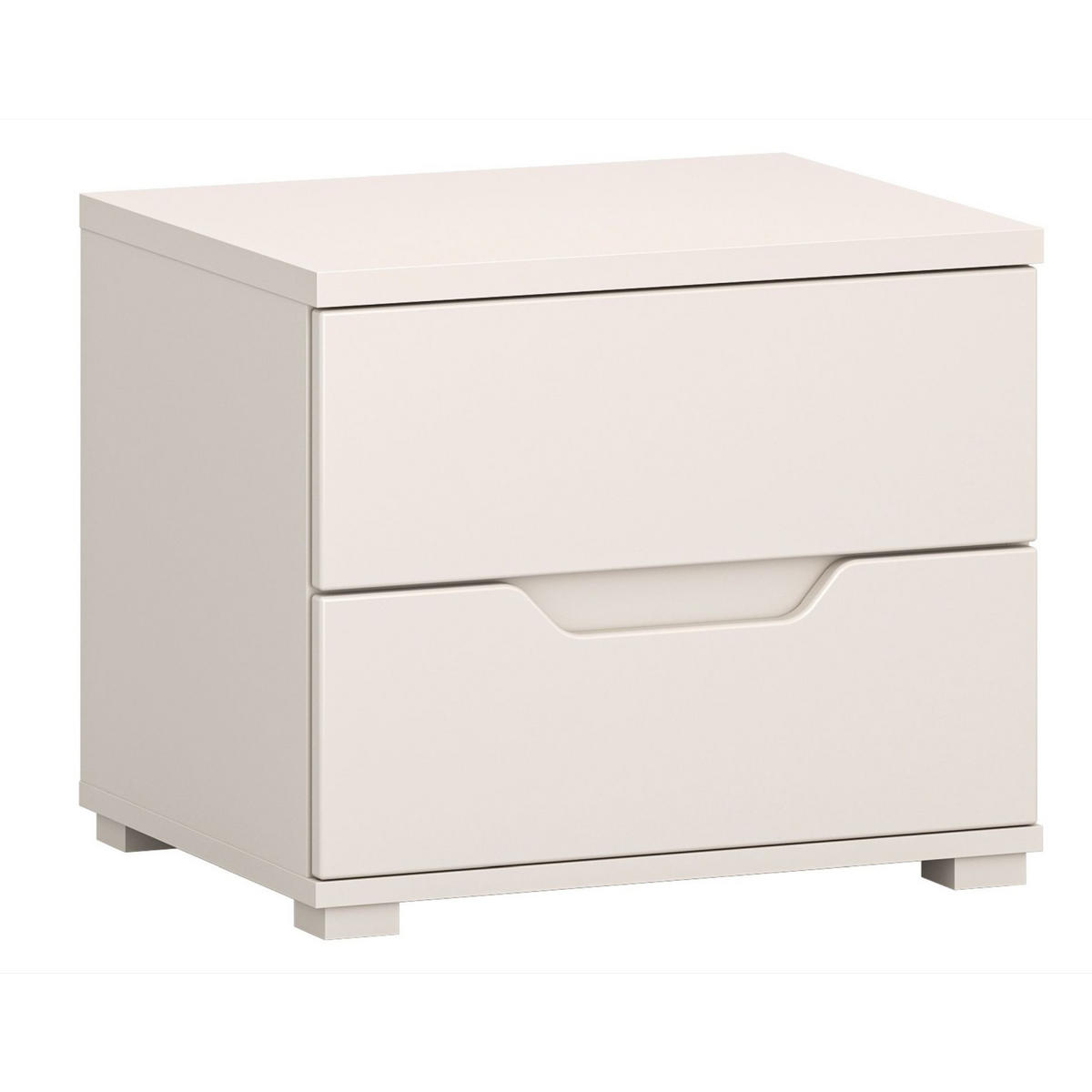 NACHTTISCH Valles Kaschmirgrau 50 cm - Taupe, Holzwerkstoff/Kunststoff (50.1/42/40cm) - Selsey