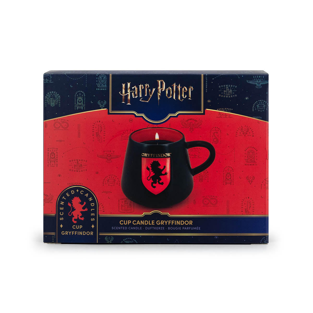 DUFTKERZE Harry Potter™ - Dunkelrot, Naturmaterialien/Keramik (8cm)
