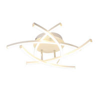 LED-DECKENLEUCHTE Mack 52/52/13cm - Weiß, Metall (52/52/13cm) - Nettlife