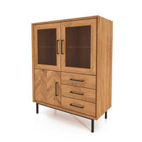 SIDEBOARD LEON Wildeiche - Wildeiche, Holz (97/125/45cm) - byoak