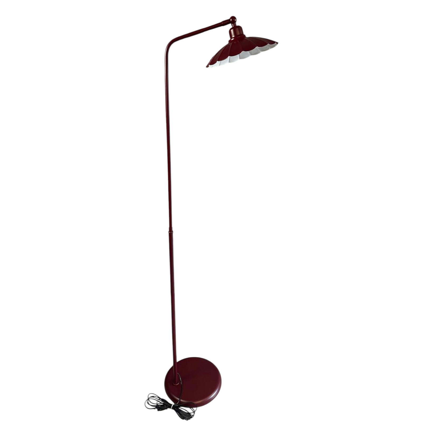 STEHLAMPE Falen 180 Cm - Bordeaux, Metall (35/35/180cm) - Bamyum