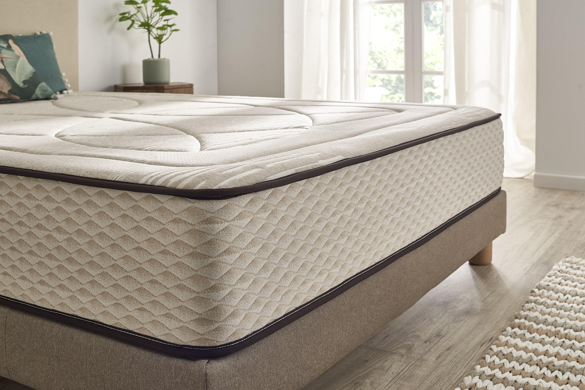 MATRATZE Golden Class Max -80X190, 20cm - Beige, Textil (80/190cm) - Moonia