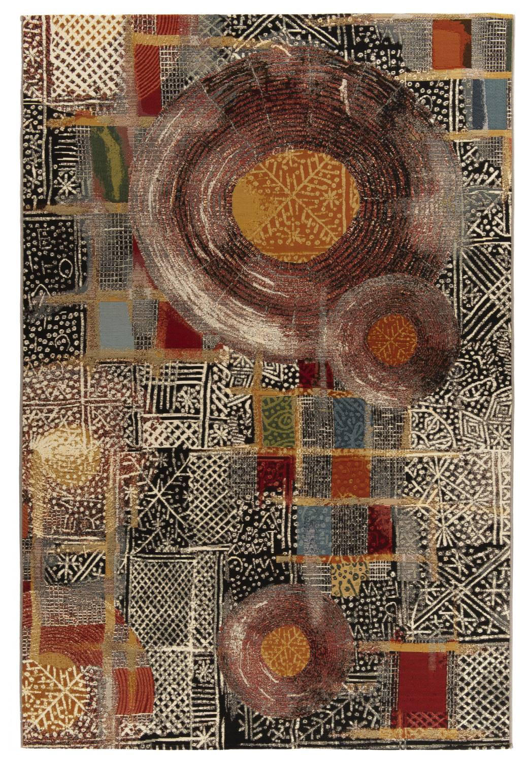 OUTDOORTEPPICH Aurora 60x100 cm - Multicolor, Textil (60/100cm) - Gino Falcone
