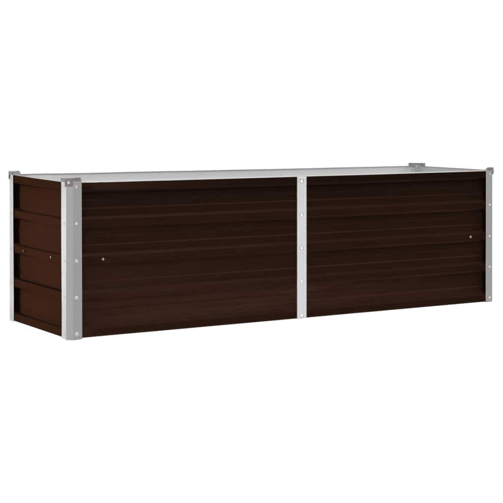 vidaXL Garten-Hochbeet Braun 160x45x40 cm