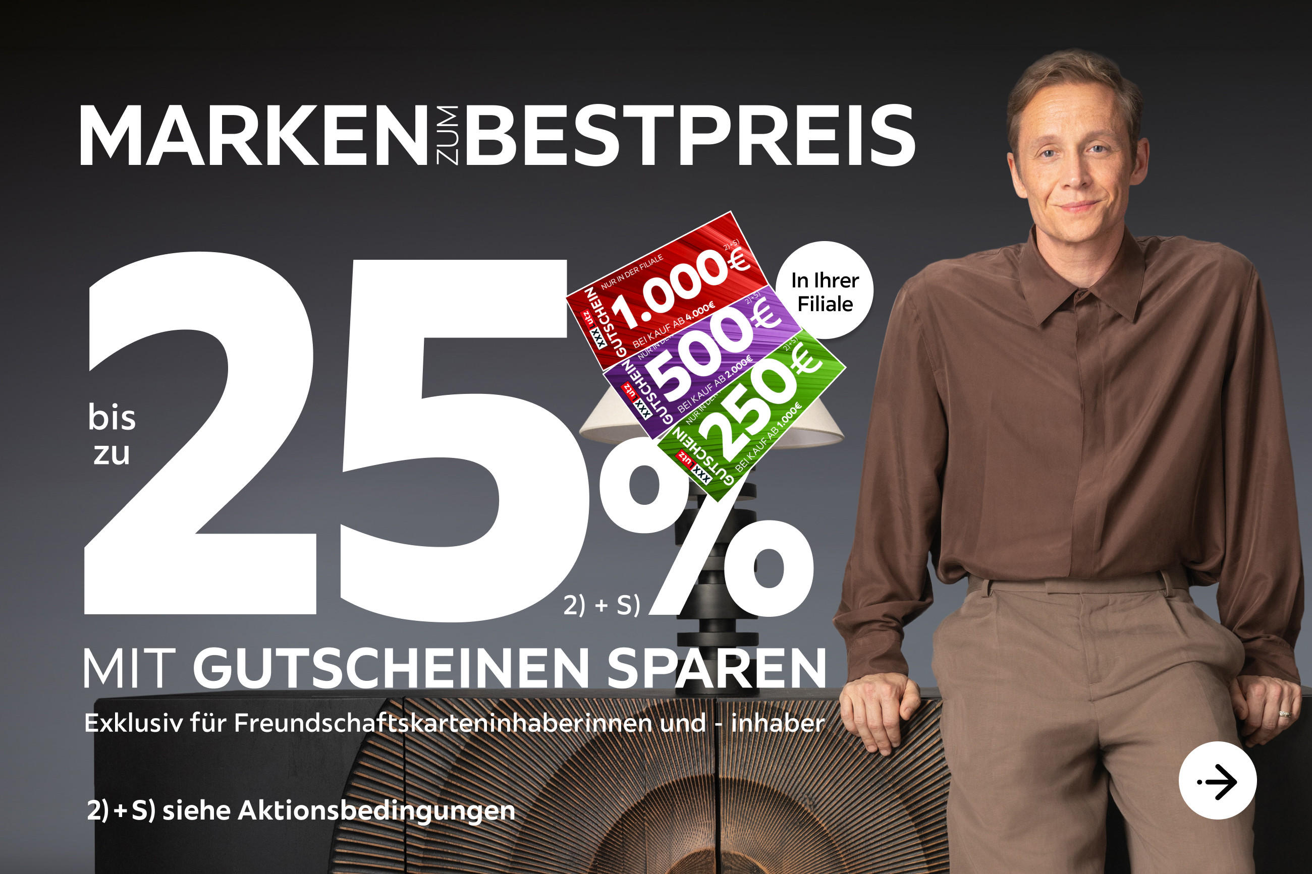 Marken zum Bestpreis - Bis zu 25% mit Gutscheinen sparen in Ihrer Filiale