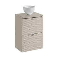 WASCHTISCHKOMBI 60 cm 3Teile - Nova Oak N BM277 in Kaschmir/Matt - Kaschmir, Holz (60/57/40cm)