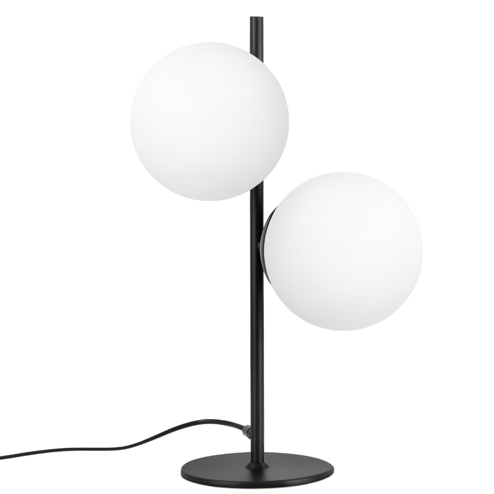 TISCHLEUCHTE Oase 21.5/21.5/45 cm - Schwarz, Metall (21.5/21.5/45cm) - Nettlife