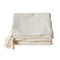 ÜBERWURF Rajput 225/255 cm, 100% Baumwolle - Naturfarben, Textil (225/255cm) - Homescapes
