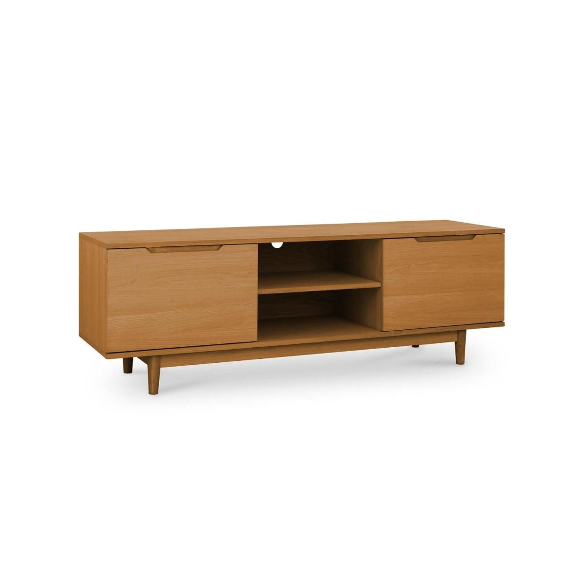 TV-ELEMENT Wildeiche - Honigeiche/Eichefarben, Holz/Holzwerkstoff (160/53/45cm) - Furnhouse