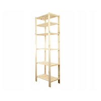 HOLZREGAL WOODLAND 230x80x50cm 6 Fachboden Kiefernholz Natur - Naturfarben, Holz (80/230/50cm) - PROREGAL