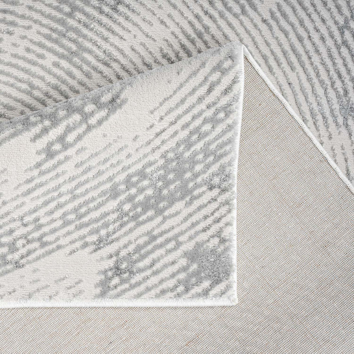 KURZFLOR-TEPPICH Antik 481 Grau 120x170 cm - Grau, Textil (120/170cm) - carpet city