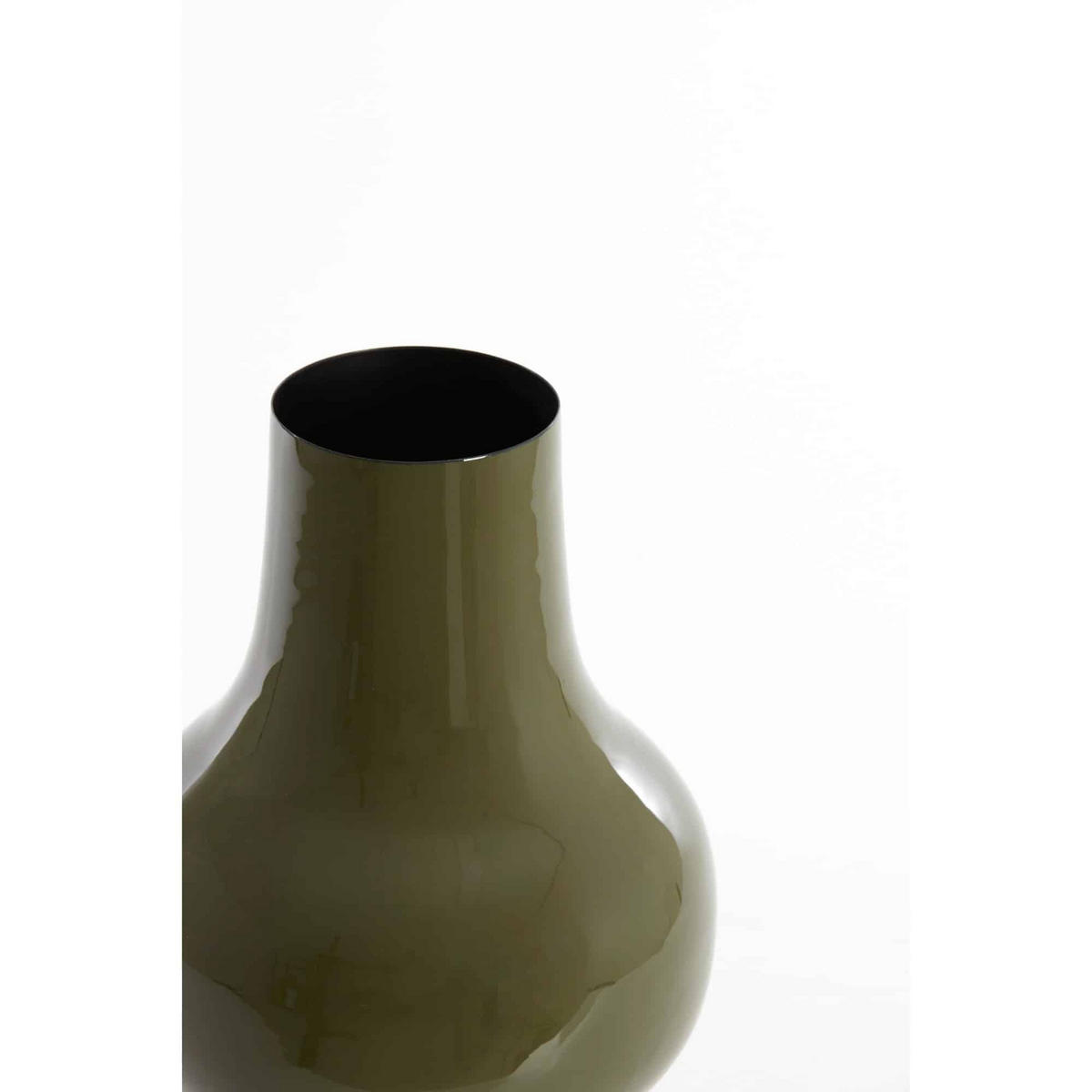 VASE Sindo Grün 22/22/40 cm - Grün, Metall (40cm) - Light & Living