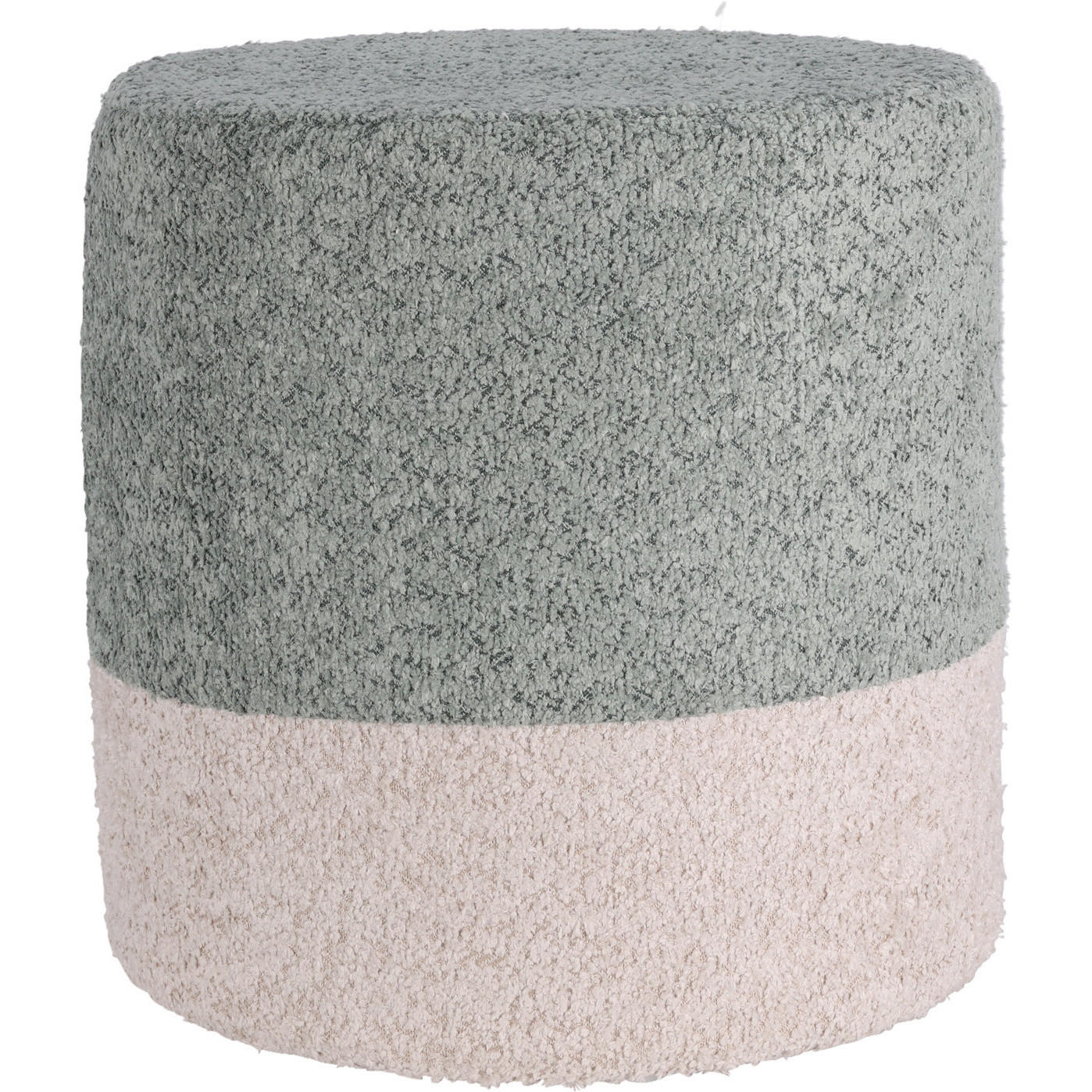 BOUCLE zweifarbig 35/35/34 cm - Blau, Textil (35/34/35cm) - Home Styling Collection