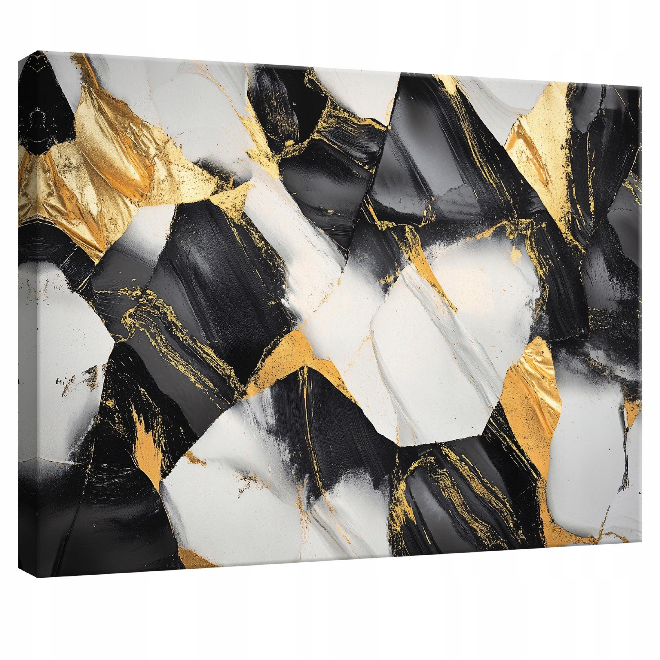 LEINWANDBILD Abstrakt Marmor Modern 100x70 - Multicolor, Holzwerkstoff (100/70cm) - Wallarena