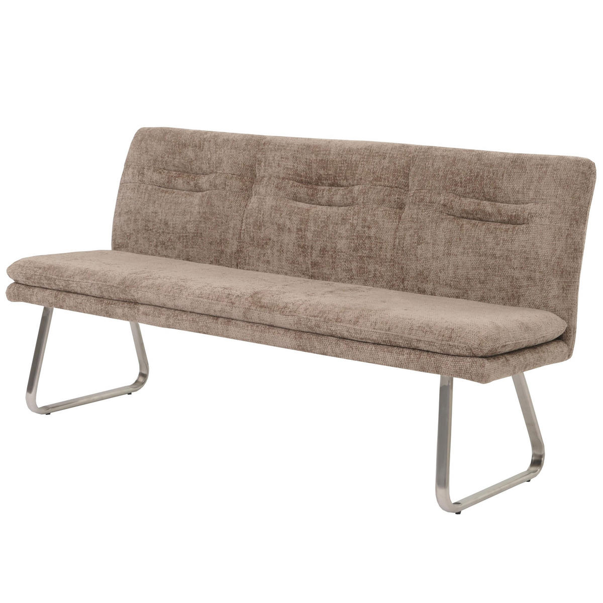 SITZBANK Braun - Braun, Textil (180/93/58cm) - MCW