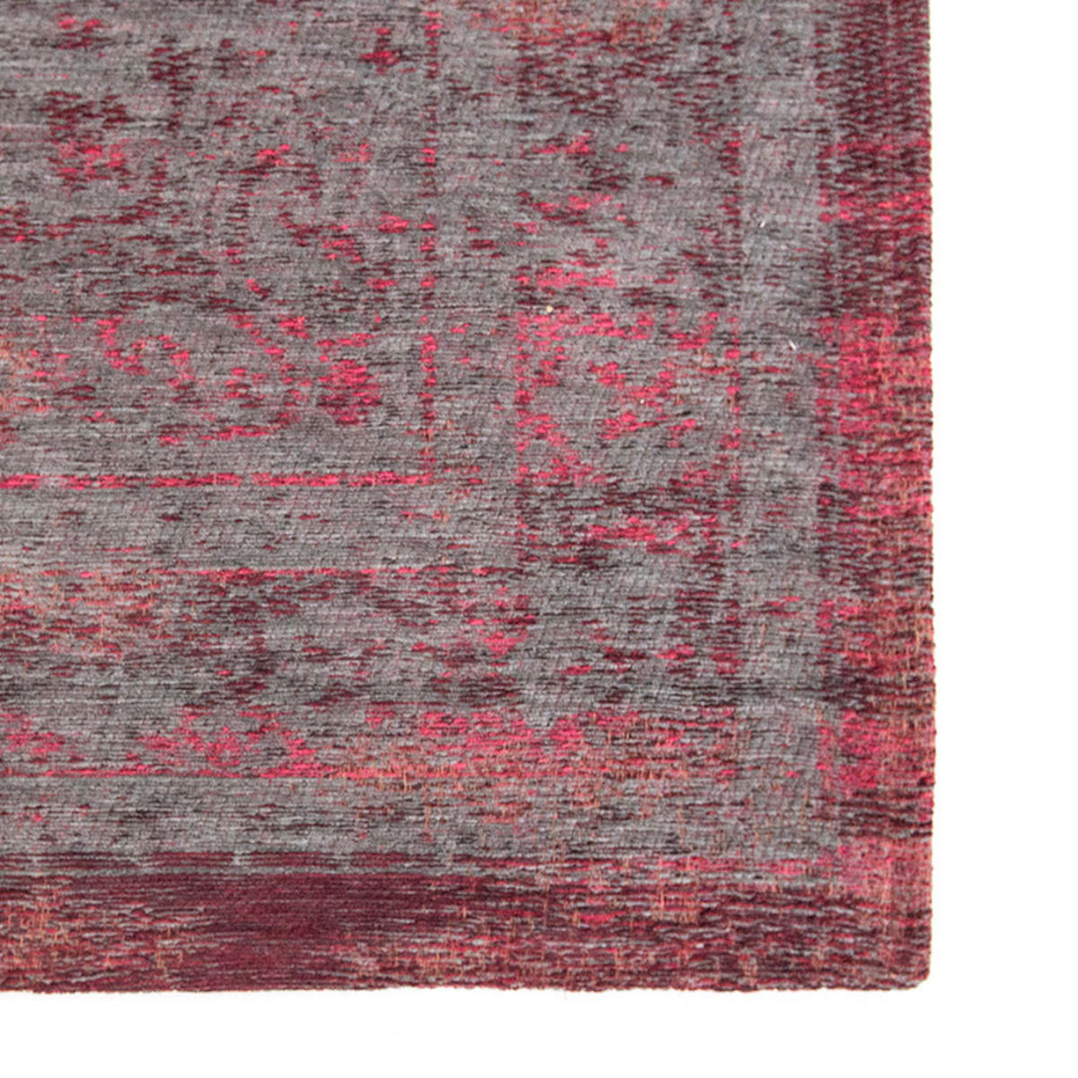 TEPPICH Pink Flash Fading World Medallion 140/200 cm - Rot, Textil (140/200cm) - Louis De Poortere