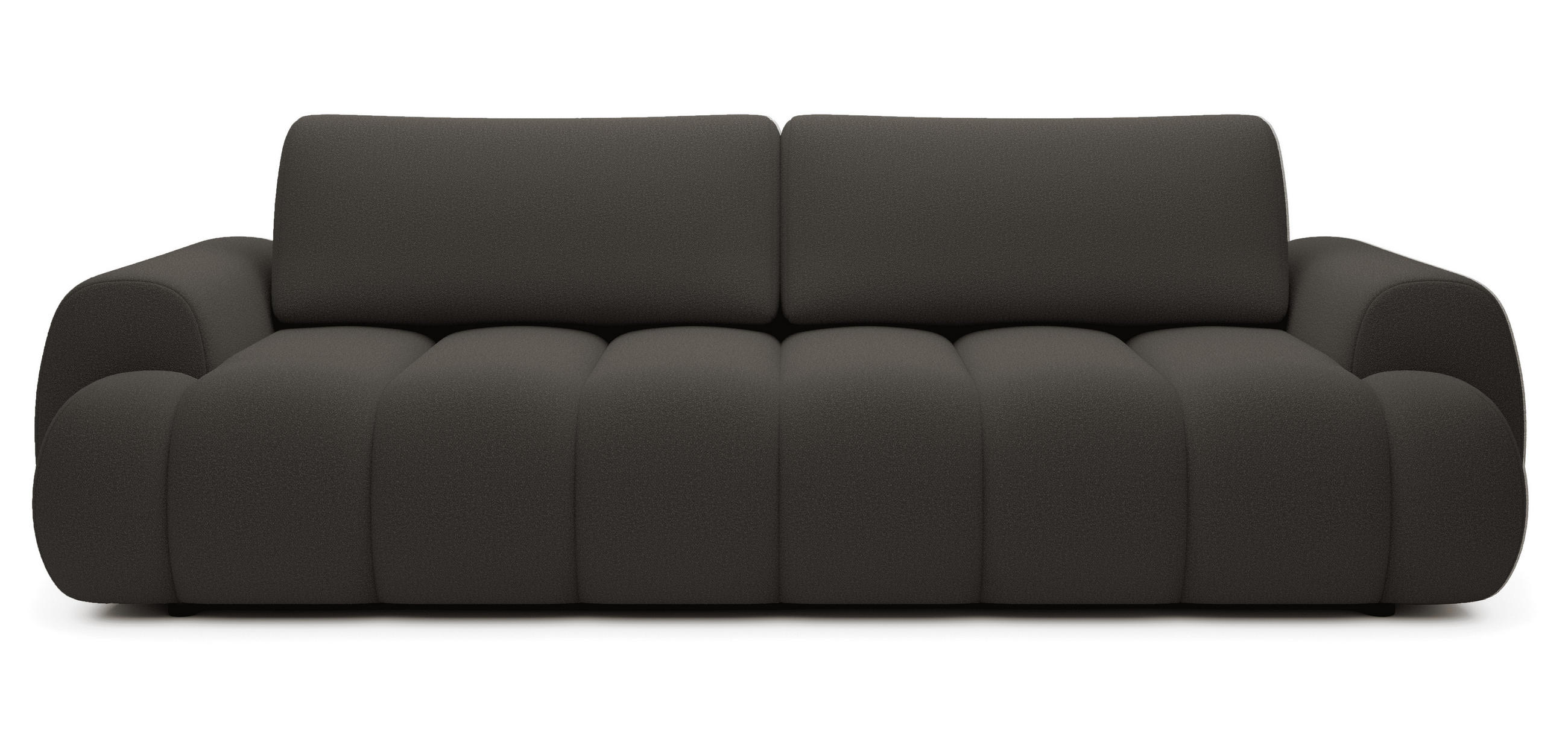 Emporius Sofa Dunkelgrau 263x81x110 cm