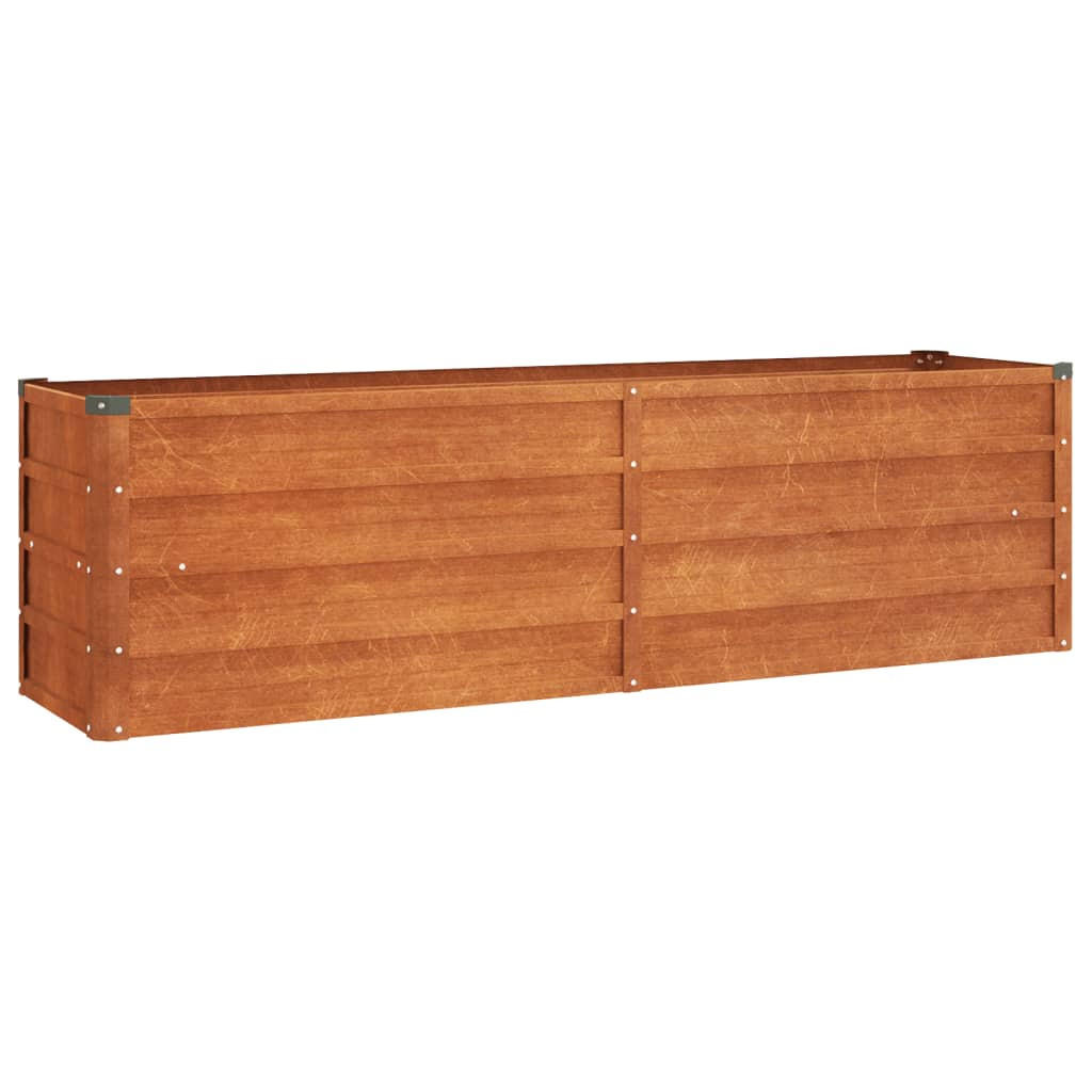 Deluke Hochbeet Braun 160x45x40 cm